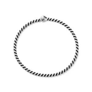 Twisted Wire Hook-On Bracelet