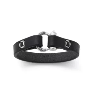 "Hold Fast" Leather Bracelet