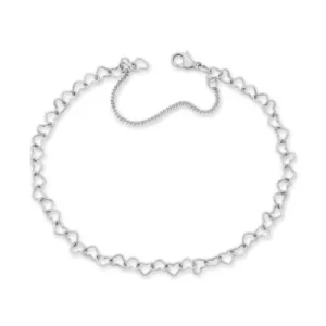 Light Connected Hearts Charm Bracelet