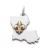 Sterling Silver and 14K Yellow Gold