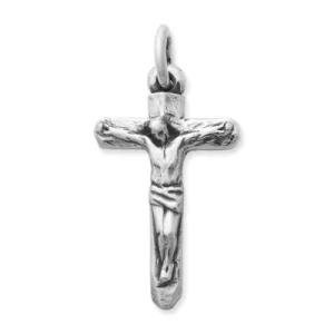 Chiseled Crucifix Pendant