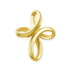 Eternal Ribbon Cross Pendant