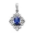 Lab-Created Blue Sapphire (September)