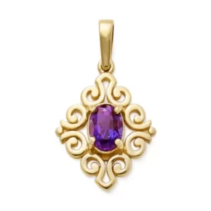 Spanish Lace Birthstone Pendant