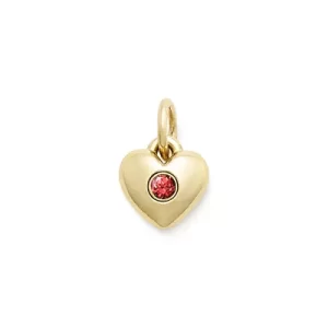 Keepsake Heart Birthstone Charm