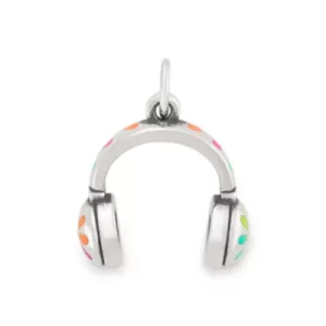Enamel Love My Headphones Charm