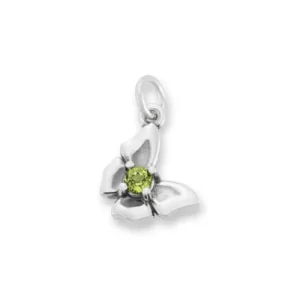 Butterfly Gemstone Charm