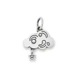Cloud and Star Charm
