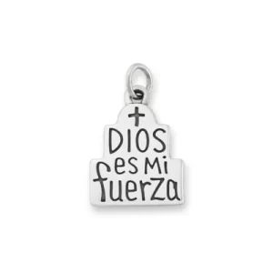 Dios es Mi Fuerza Charm