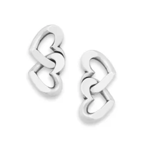Chain of Hearts Drop Earrings