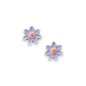 Enamel Mini Flower Studs