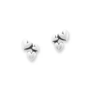 Gathered Heart Studs