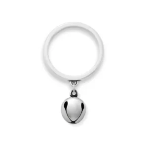 Jingle Bell Charm Dangle Ring