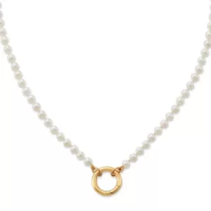 Cultured Pearl Changeable Charm Necklace