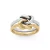 Sterling Silver and 14K Yellow Gold
