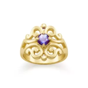 Spanish Lace Birthstone Ring