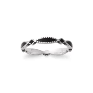 Enamel Cordoba Stacker Ring