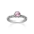 Lab-Created Pink Sapphire (October)