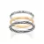 Sterling Silver and 14K Yellow Gold