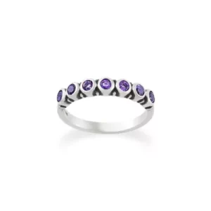 Gemstone Stacker Ring
